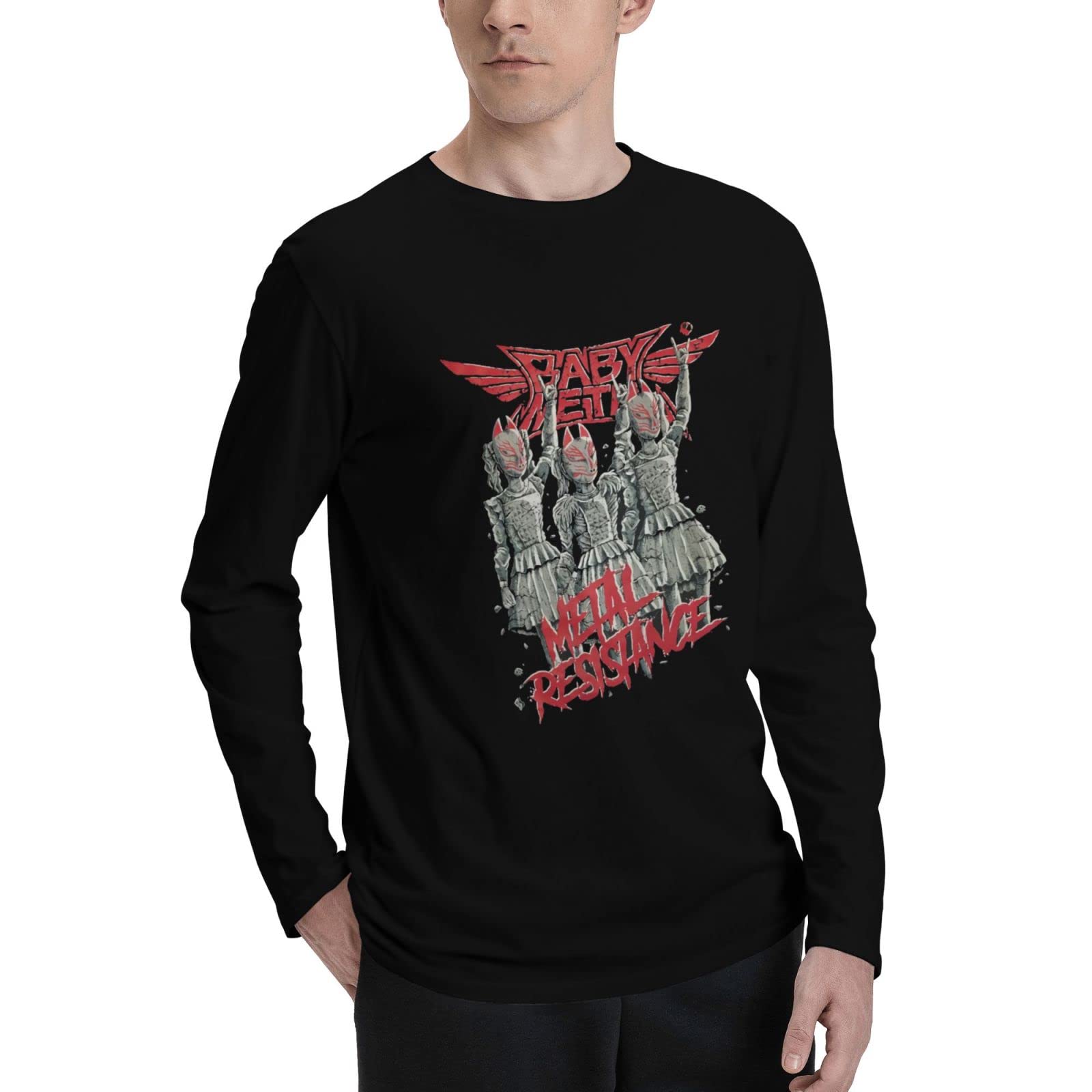 Amazon.co.jp: 長袖 Tシャツ メンズ ロングtシャツ ベビーメタル